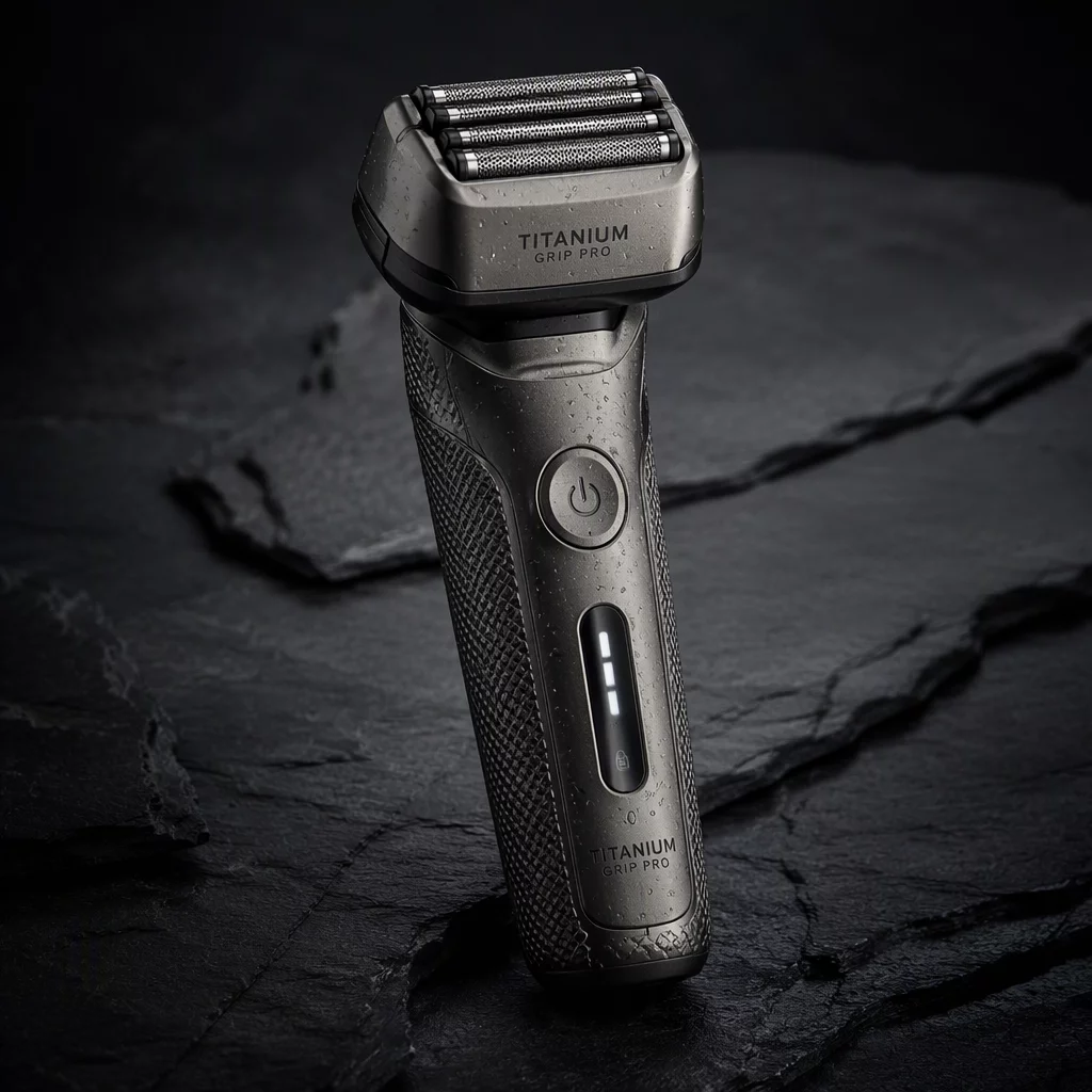 Titanium Grip Pro Shaver